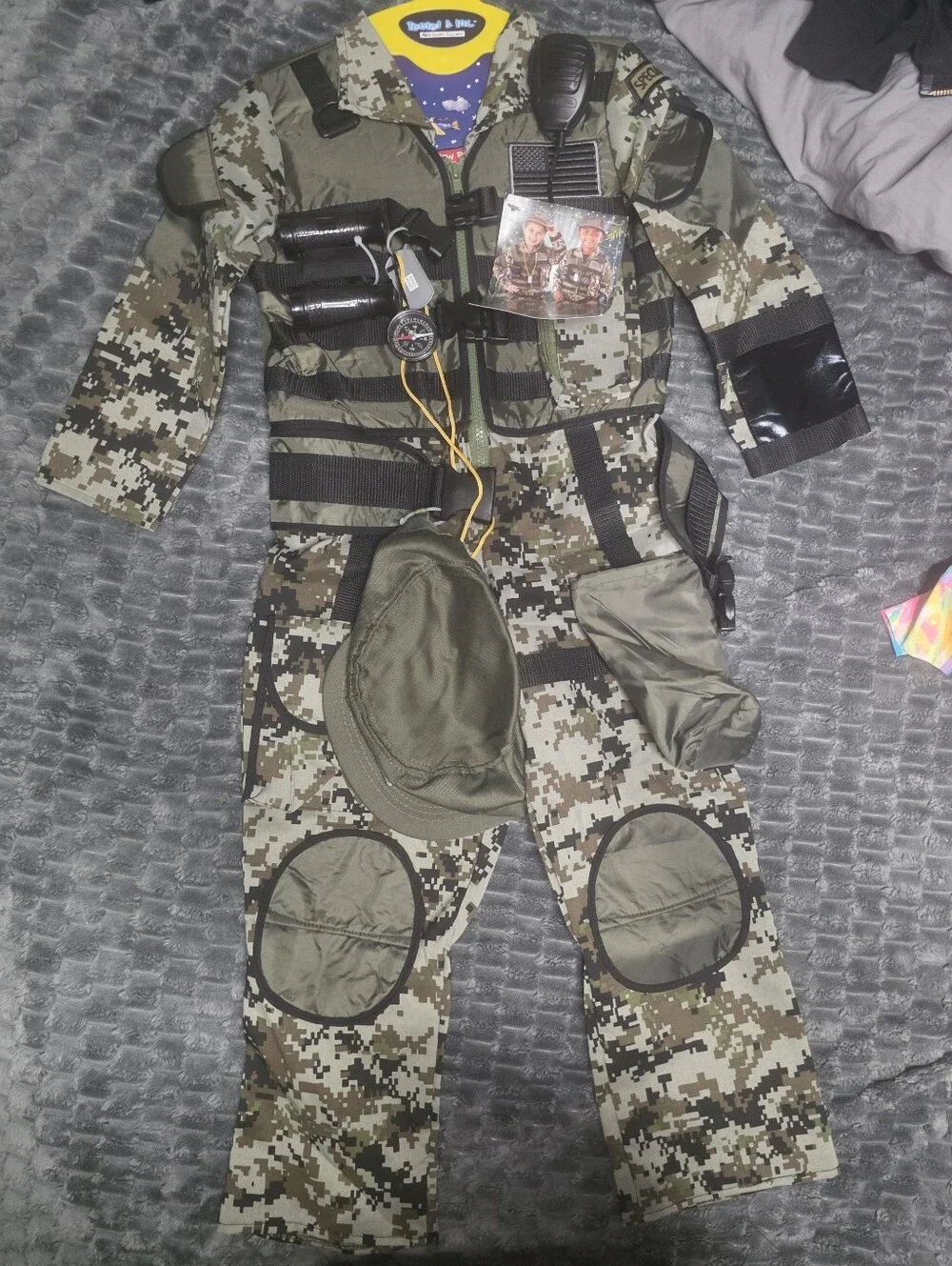 NWT Teetot Special Forces Kids Military Camo Costume Set - Size 5/6